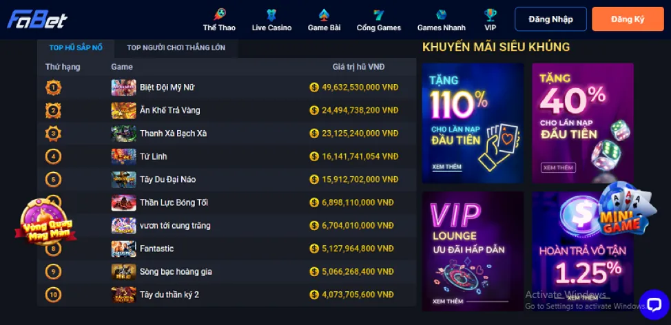 Hướng dẫn nạp rút tiền nhanh chóng OKVIP